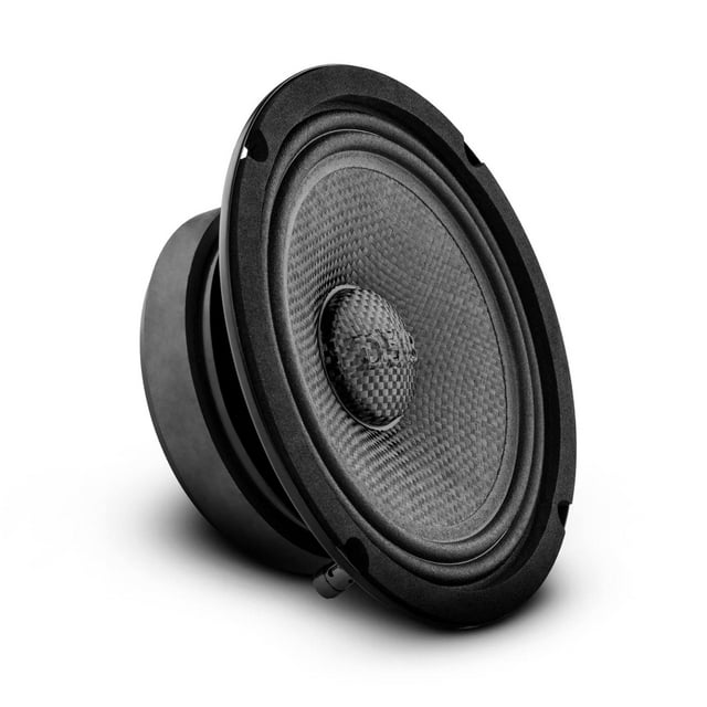 Altavoz DS18 Gris Fibra de Carbono Resistente al Agua de 6.5 Pulgadas para Motocicletas