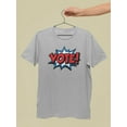 thumbnail image 5 of Old Glory Juniors Election Comic Style VOTE! Short Sleeve Graphic T Shirt, 5 of 6