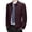 a01Wine, variant on Men Lightweight Dressy Jackets Full Zip Button Cuff Business Work Casual Fall Golf Blazer with Pockets Khaki S