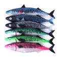 thumbnail image 4 of ziyahi Chest Open Fish Lures Soft Plastic Hand Pole Simulation Baits Artificial Fishing Swimbait, 4 of 9
