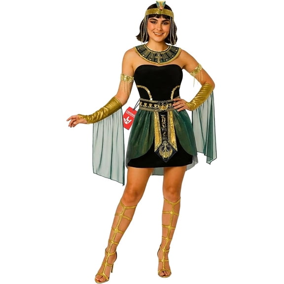 Morph Queen Of The Nile Costume Womens Halloween Costume For Women Black XX-Large