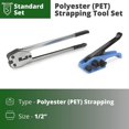thumbnail image 4 of IDL Packaging Standard Strapping Tool Set for 1/2" Polyester (PET) Strapping – Poly Strapping Tensioner and Sealer – Ready-to-Use Packaging Strapping Kit, 4 of 4