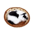 thumbnail image 5 of KAKOWELY Cesta de simulación de gato, juguete de peluche creativo, divertido adorno de escritorio para el hogar y la sala de estar (estilo aleatorio)., 5 of 5