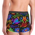 thumbnail image 4 of Kdxio Men's Boxer Briefs with Colorful Floral Print - Comfortable and Breathable Underwear for Everyday Wear, 4 of 7