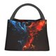 thumbnail image 1 of Fotbe Red And Blue Fire Bird Bolsa Térmica Portátil con Estampado, Bolsa de Entrega de Alimentos Aislada, Bolsa Reutilizable de Gran Capacidad para Comidas y Supermercado, 1 of 6