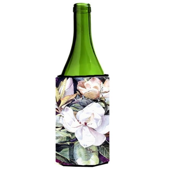 Flower - Magnolia Wine bottle sleeve Hugger - 24 oz.