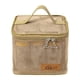 thumbnail image 1 of 6 recipientes para condimentos de camping con bolsa de transporte, transparentes, para almacenar alimentos. Caqui, 1 of 9