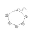 thumbnail image 1 of Txlixc - Tobillera informal para mujer y niña, colgante de mariposa, cadena ajustable para el tobillo Txlixc Moda, 1 of 6