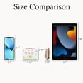 thumbnail image 5 of Floral Cute Womens Wallet Small RFID Blocking Compact Card Holder Trifold Ladies Coin Purse with ID Window, 5 of 8