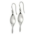 thumbnail image 3 of FB Jewels Stainless Steel Polished Shepherd Hook Earrings, 3 of 4