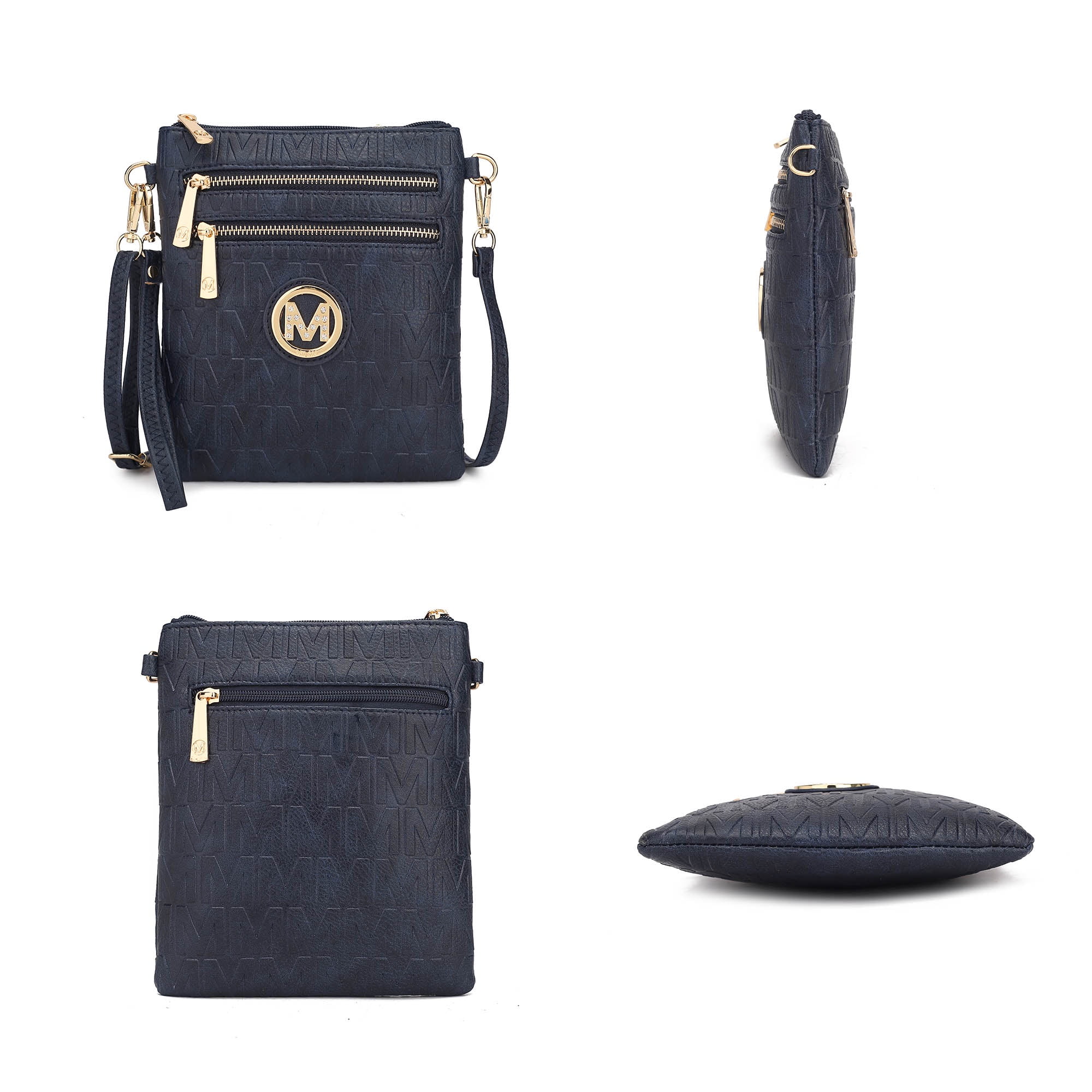 MKF Collection Scarlett Crossbody Bag, Vegan Leather Purses and Handbags for Women by Mia K