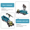 thumbnail image 2 of Weiweiguan 1 Set Inertial Car Toy Trailer Animal Toy Large Truck Counter Car Model, 2 of 7