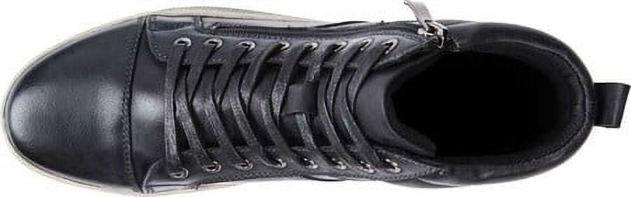 Propet Lucas Men's Oxford 13 5E US Black PROPET Lucas Mens Black Leather Casual Lace Up Shoes Sneakers