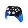 thumbnail image 4 of "Chromium Blue Fire" Manette Personnalisée Non Modifiée compatible avec Xbox One S Design Unique (avec Prise 3,5), 4 of 4