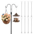thumbnail image 1 of VEVOR Double Shepherds Hook 8 Pack 108 Inch Heavy Duty Bird Feeder Pole, 1 of 9