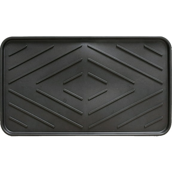 Multy Home 25 in. W X 14 in. L Black PVC Boot Tray