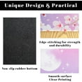 thumbnail image 3 of Cherry Blossom Gaming Mouse Pad for Desk XL Extended, Aesthetics Star Moon Cloud Floral Pastel Purple Pink Desk Pad Large Keyboard Desk Mat, Kawaii Cute Desk Accessories Decor Stuff, 31.5 X 11.8 Inch, 3 of 6