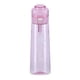 thumbnail image 1 of Botella de bebida deportiva de 650 ml Botella de agua con sabor portátil para exteriores (rosa) DQrwqpou  Para Estrenar, 1 of 6