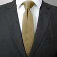thumbnail image 2 of Ticikt Men's Solid Color Knit Tie Smart Formal Cotton Necktie Flat Bottom, 2 of 5