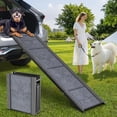 thumbnail image 1 of Rampa para perros PetRuna de 160 cm, plegable, antideslizante, hasta 113 kg, 1 of 7