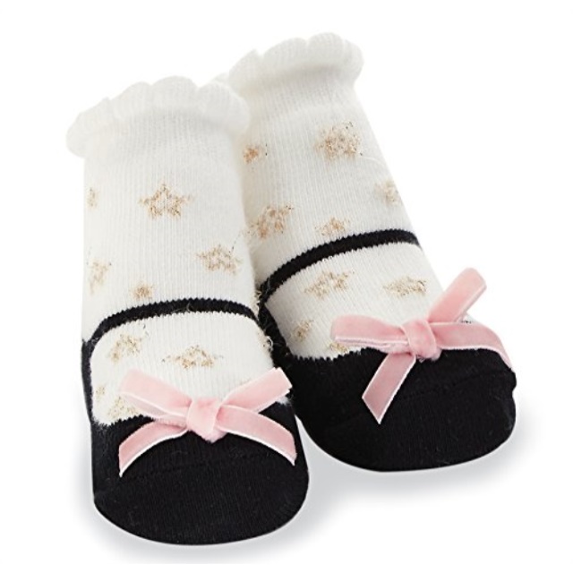 black infant socks
