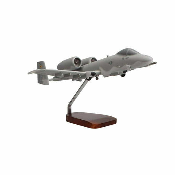 Fairchild Republic A-10A Thunderbolt II® Warthog Large Mahogany Model