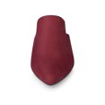thumbnail image 6 of BLISSFUL STEP Women's Slide Mules Pointed Toe Chunky Heel Burgundy 9, 6 of 8