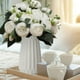 thumbnail image 4 of Naiovety Flores artificiales ecológicas de 2 piezas, bajo mantenimiento y durabilidad, fáciles de limpiar Decoración púrpura, 4 of 6