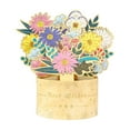 thumbnail image 1 of PEONAVET Message Board Happy Mother's Day Three-dimensional Greeting Card Paper Carving Blessing Message Card Mother's Day Gift, 1 of 1