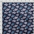 thumbnail image 4 of oneOone Rayon Sky Blue Fabric Floral & Sewing Craft Projects Fabric Prints By Yard 56 Inch Wide, 4 of 5