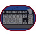 thumbnail image 2 of Keyboard Connection 5'4" x 7'8" Area Rug In Color Gray, 2 of 3