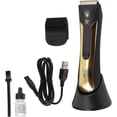 thumbnail image 2 of Cutting Edge Body Trimmer for Men, Waterproof Body Hair Trimmer with Adjustable Guide Comb & Light, Ceramic Blade, LCD Indicator, Rechargeable 90 Minute..., 2 of 8