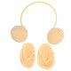 thumbnail image 4 of Accesorios para fotos de bebés zapatillas para sesiones de fotos de bebés atractivas y transpirables súper suaves y cómodas para fiestas de recién nacidos al aire libre ANGGREK Otros, 4 of 8