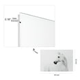 thumbnail image 4 of Empire Art Direct Blanco Stallion Horse Frameless Free Floating Tempered Glass Panel Graphic Wall Art, 48" x 32" x 0.2", Ready to Hang, 4 of 9