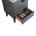 thumbnail image 4 of Venezian Collection - 20" Single Rock Gray Bathroom Vanity, - Black Handles.&nbsp;, 4 of 9