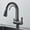 Matte Black, variant on WXYTOOLS Matte Black Filtered Crane for Kitchen Pull Out Spray 360 Rotation Water Filter Tap Three Ways Sink Mixer Kitchen Faucet (Matte Black)