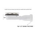 thumbnail image 5 of Low Shower Drain Chrome Plated Abs Shower Tray Siphon Slim Drain 90mm 36 L/min Water Flow, Trap Sid, 5 of 5