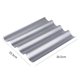 thumbnail image 5 of Billuyoard Bread Baguette Mold Carbon Steel Microwave Oven Kitchen Cookware Baking Accessories Pan Hotel Resistant Home Heat Mostrada negro, 5 of 6