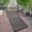 BLACK, variant on World Rug Gallery Distressed Geometric Bohemian Textured Flat Weave Indoor/Outdoor Area Rug - BROWN 2'x7'