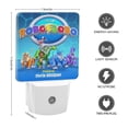 thumbnail image 2 of RoboGobo Luz nocturna LED con sensor de anochecer a amanecer para dormitorio, baño, pasillo, escaleras - Lámpara LED nocturna de enchufe, 0.5W - 1 pieza, 2 of 6