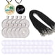 thumbnail image 4 of Kearding 120 unids/set Base colgante collar de moda gargantilla DIY fiesta decoración arte artesanía encontrar accesorios para mujer Artesanía 25 mm, 4 of 6