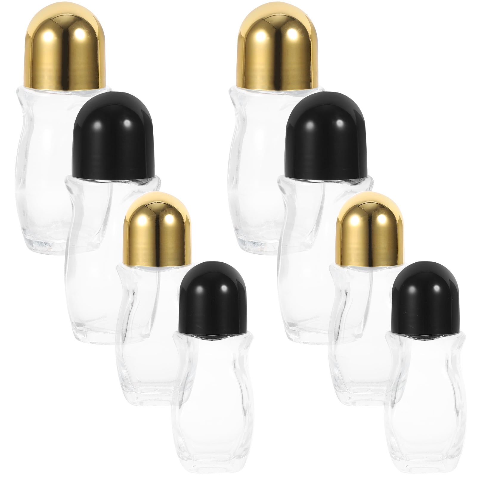 TAILTOSS Roller Bottle Glass Roller Bottles Volatilization Prevention Travelers Travel 8Pcs