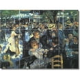 thumbnail image 1 of Ceramic Tile Mural-Auguste Renoir People Bathroom Tile Mural 9. 32" w x 24" h using (12) 8 x 8 ceramic tiles, 1 of 3