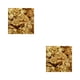 thumbnail image 4 of Qarigey Pack of 100 Artificial Recycled Rose Flower Accessories Flowers Decoration Fake Petals Cloth for Wedding Birthday Party oro 5x5cm 2piezas, 4 of 6