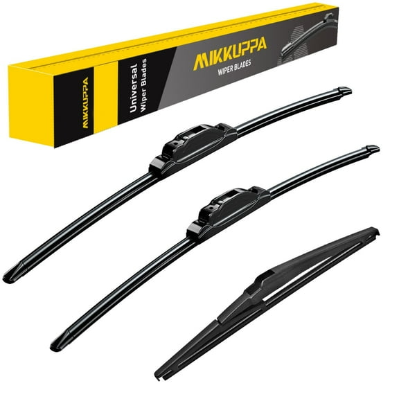 MIKKUPPA 26 "16 "11" Windshield Wiper Blades Replacement for 2018-2020 Hyundai Elantra GT, Front Wiper Blades Rear Wiper Blades, Durable Stable Quiet All Season Wiper Blades Set (Pack of 3)