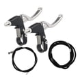 thumbnail image 1 of Almencla Bike Brake Levers Set Maintain Front and Rear Brake Set for Home Work Garage silver, 1 of 8