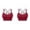 Wine, variant on AWZXDE 2PC Womens Sports Bras Padded Strappy Cropped Back Sport Bra for Yoga Workout Fitness
