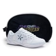thumbnail image 4 of Rebel Athletic Ruthless Cheer Shoe, White, Size 4.5, 4 of 6