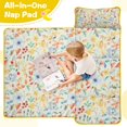 thumbnail image 4 of Pioneer Flower Floral Print Pattern Toddler Nap Mats for Kids Preschool,Sleeping Mat Bag or Kids,Toddler Sleeping Bag,Toddler Nap Mat or Daycare, 4 of 6