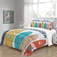 thumbnail image 3 of DUVET COVER BIVEZO Sistemas de cama de buceo Cubiertas de almohadas cómodas Fibra de poliéster decoraciones de cumpleaños Conjunto de colchas para dormitorio XL 3 piezas Methold HA011565-17, 3 of 7